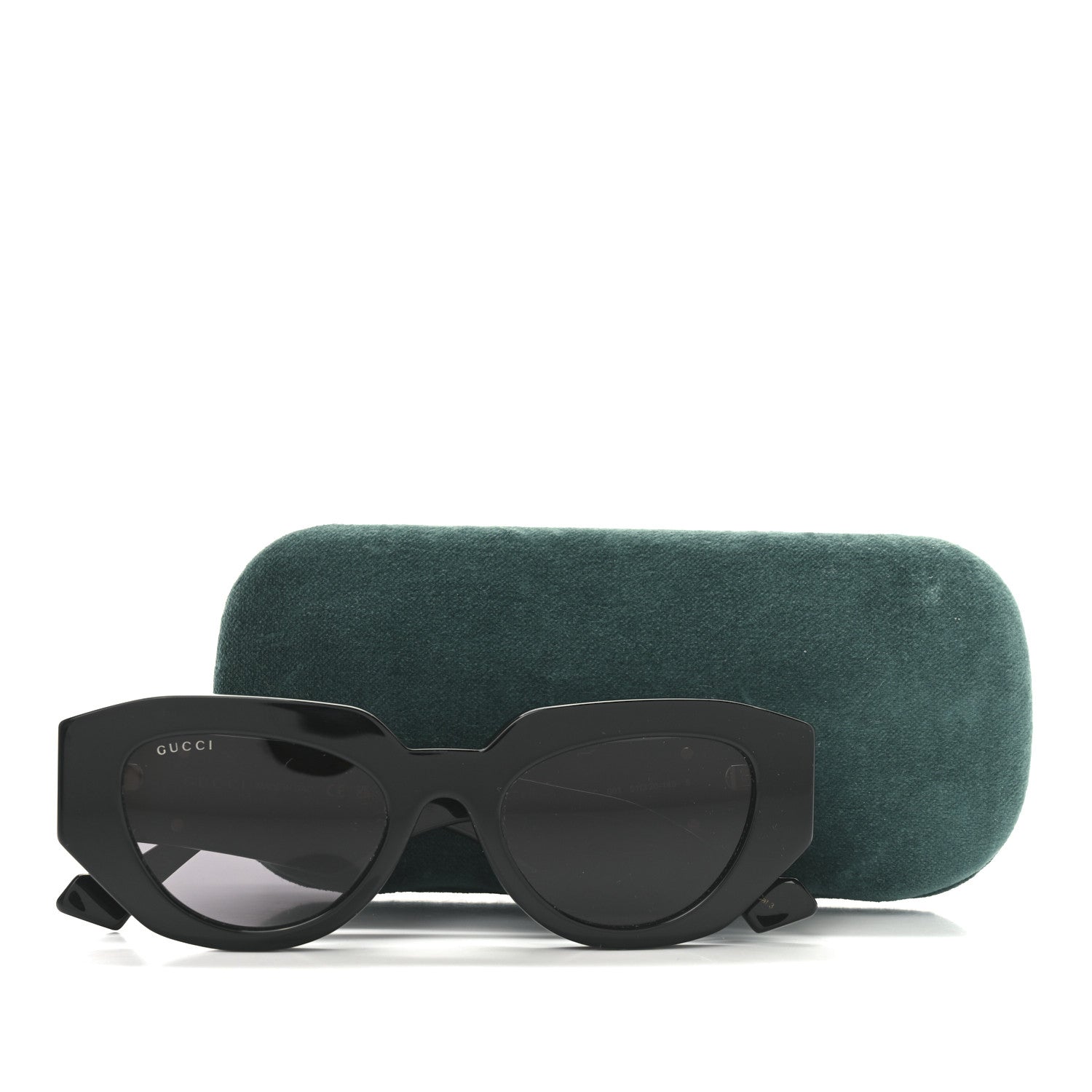 Gucci Acetate Cat Eye Sunglasses GG1421S Black
