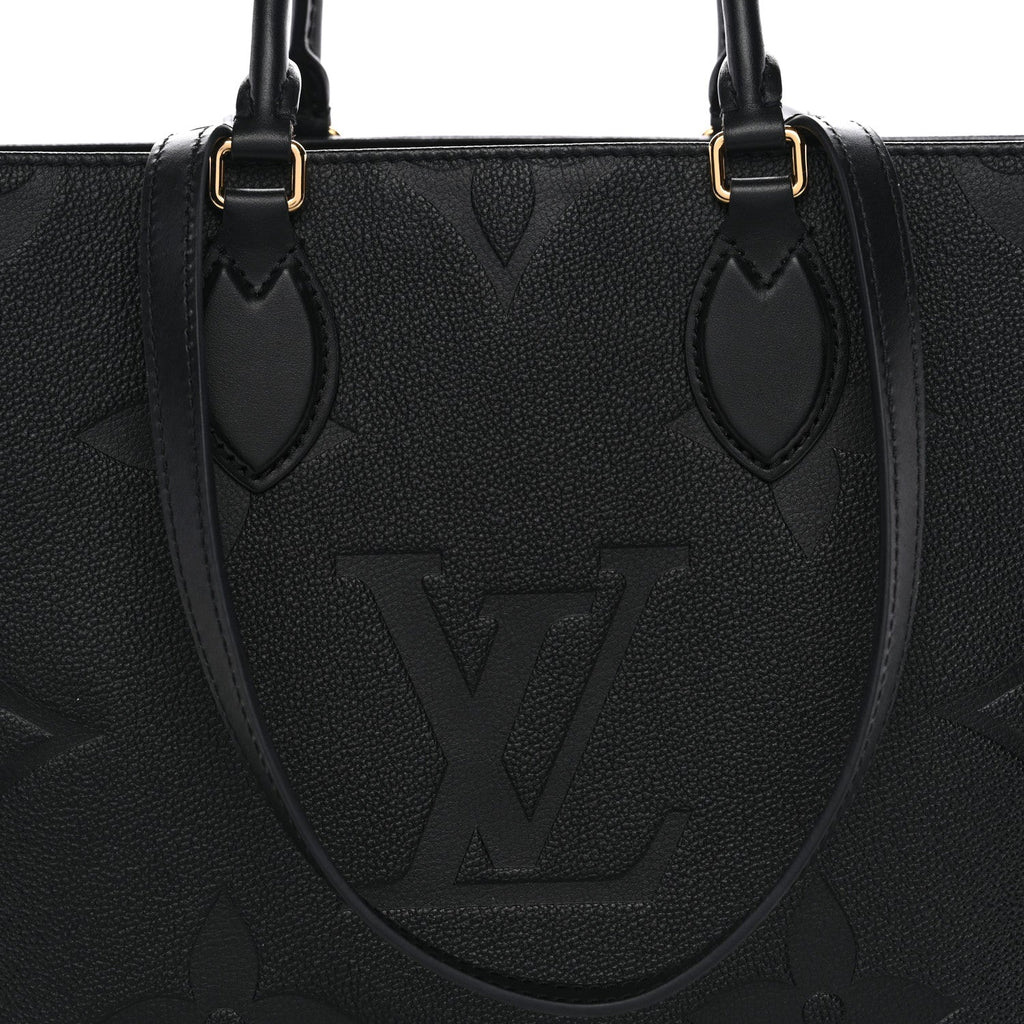Louis Vuitton Empreinte Monogram Giant Onthego MM Black