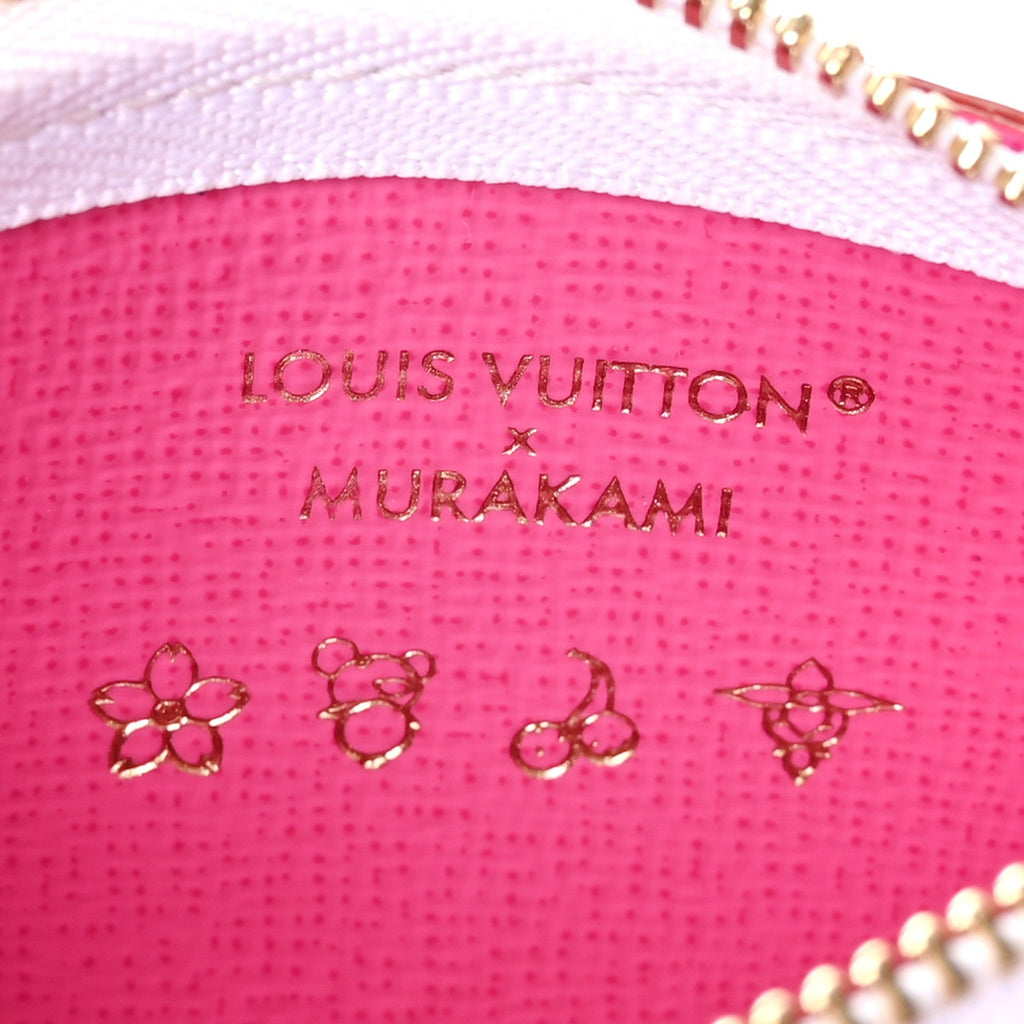 Louis Vuitton LV X TM Monogram Multicolor Key Pouch White