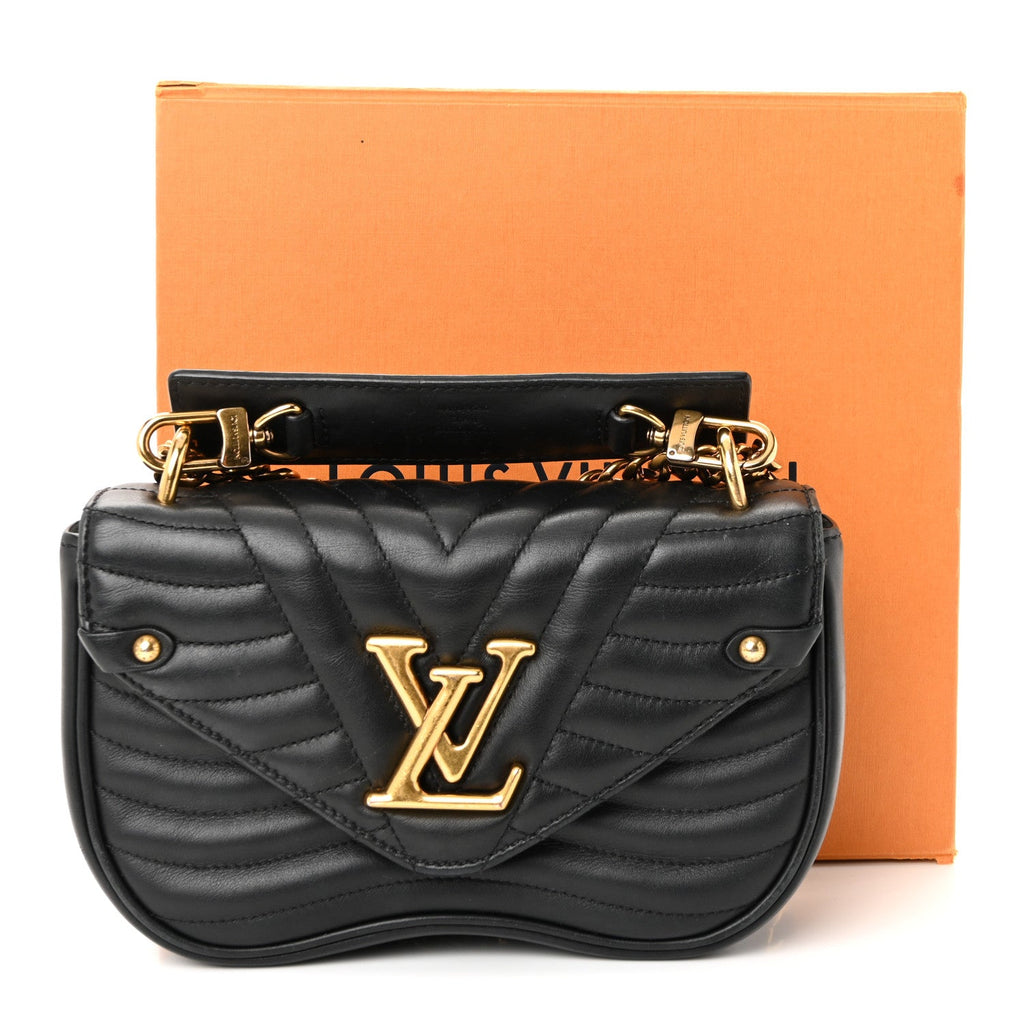 Louis Vuitton Calfskin New Wave Chain PM Black