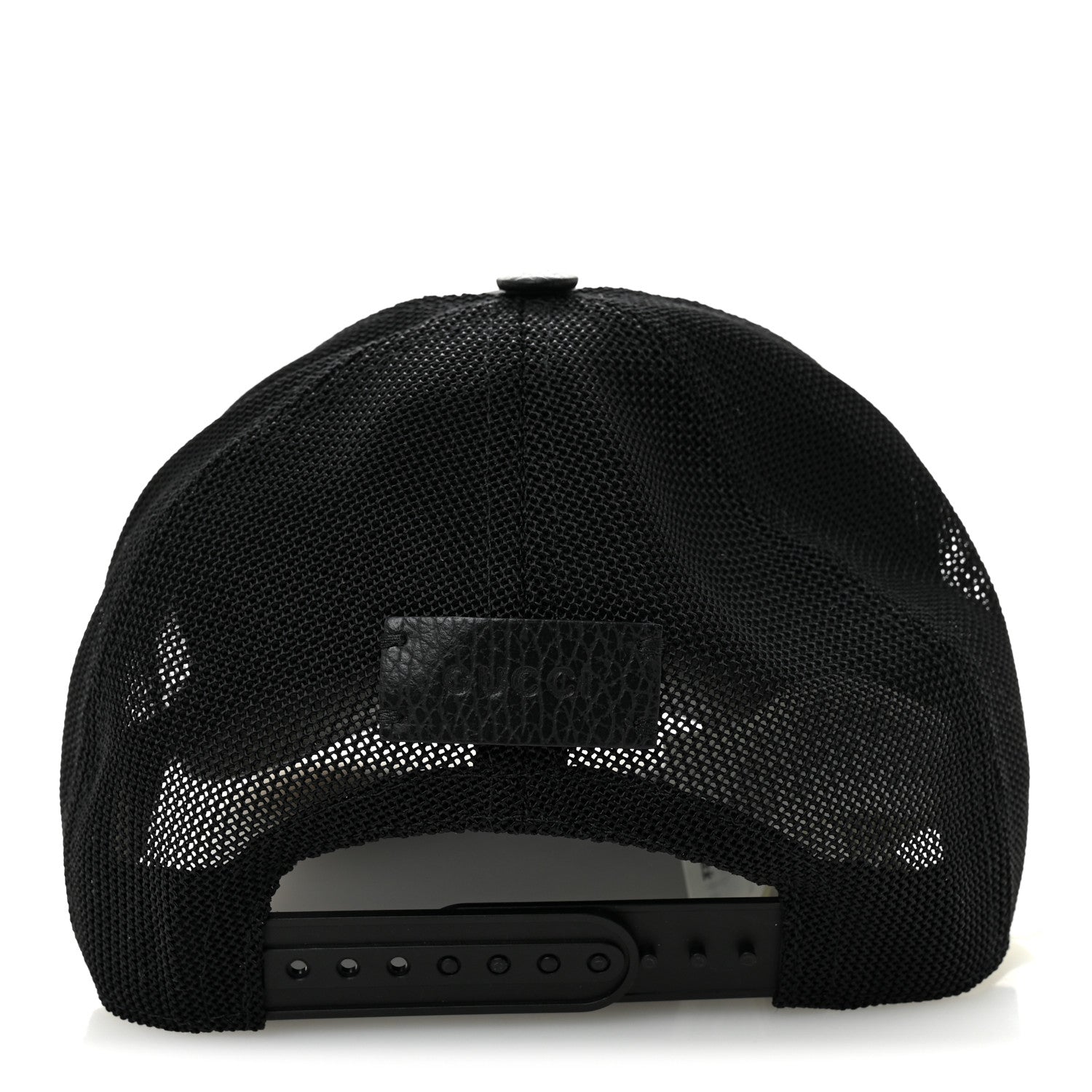 Gucci GG Supreme Monogram Baseball Hat S 57 Black