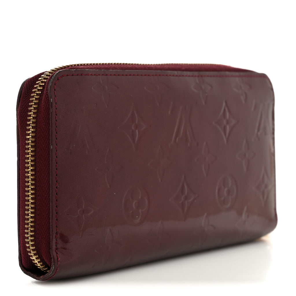 Louis Vuitton Vernis Zippy Wallet Rouge Fauviste
