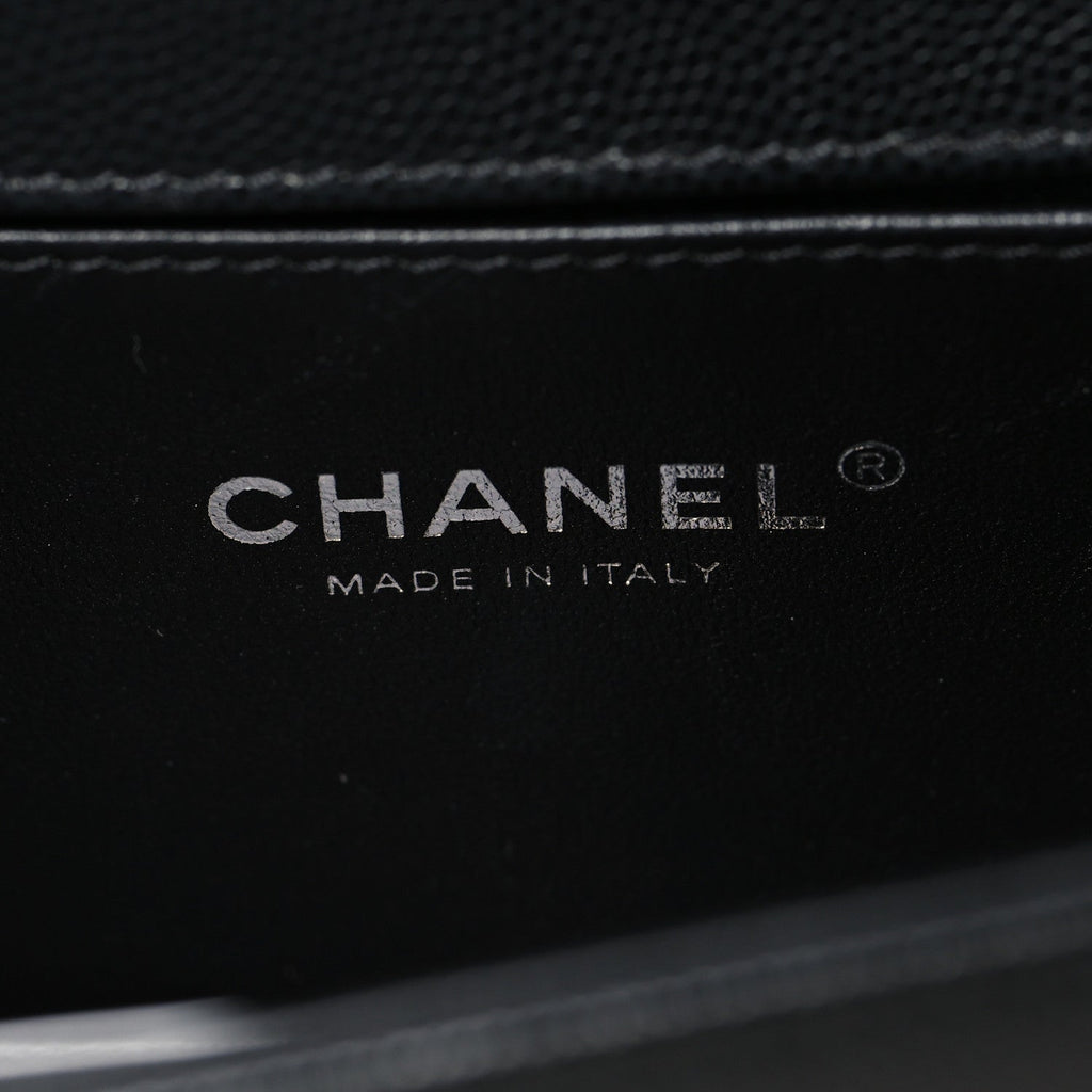Chanel Caviar Quilted Small Boy Flap Black