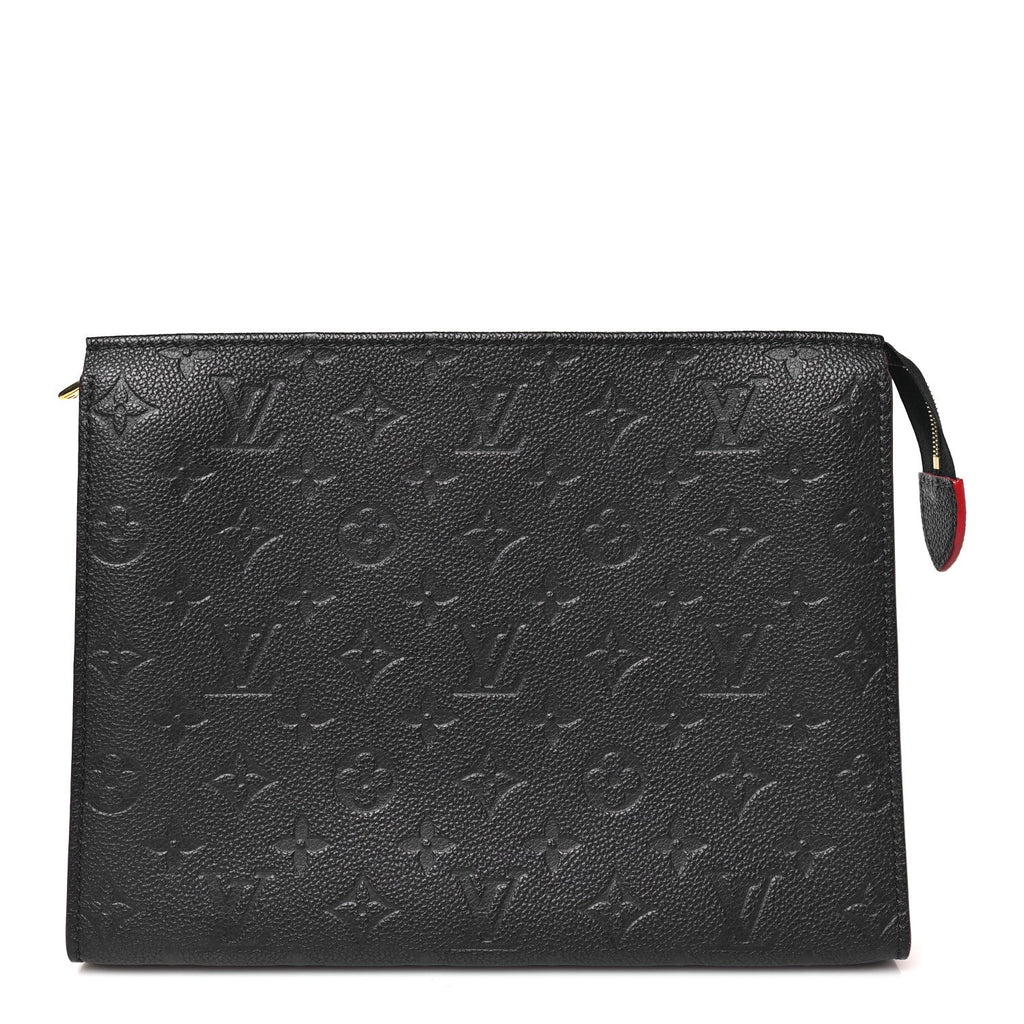 Louis Vuitton Empreinte Monogram Toiletry Pouch 26 Marine Rouge