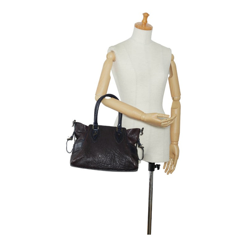 Fendi Etniko Leather Handbag - '10s
