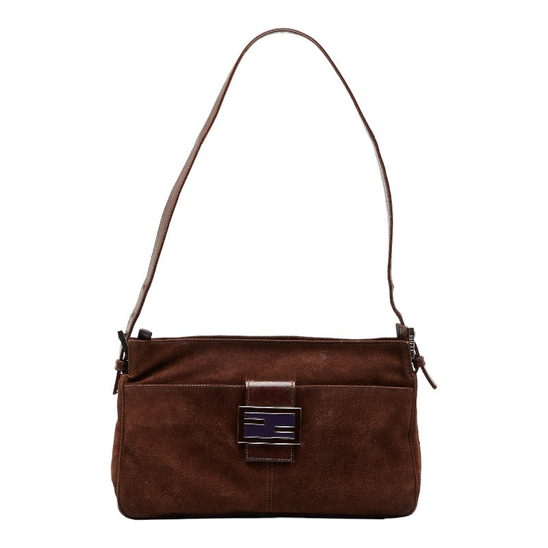 Fendi Suede Shoulder Bag - '10s