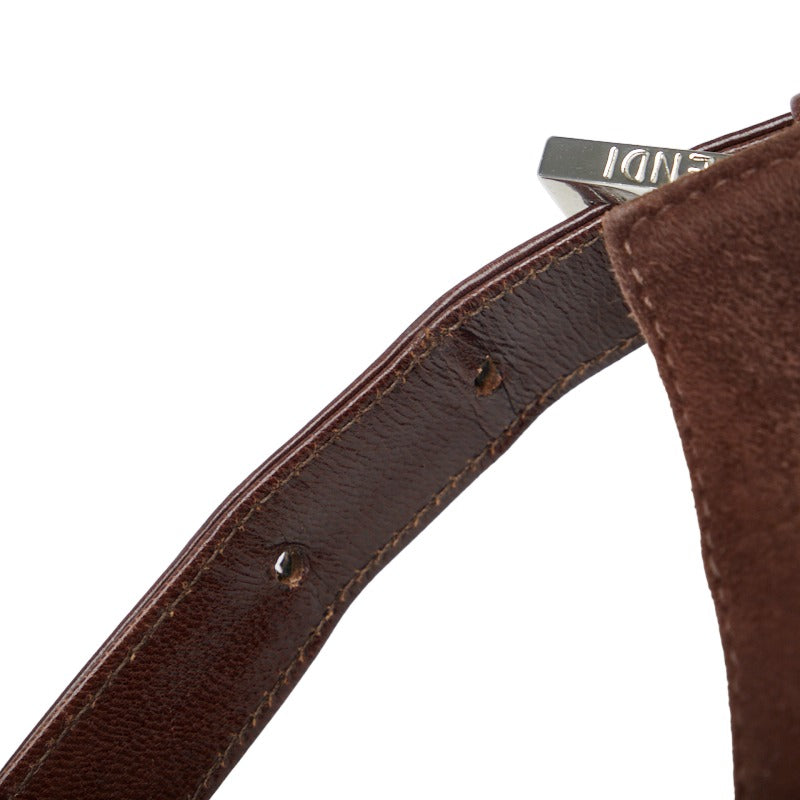 Fendi Suede Shoulder Bag - '10s