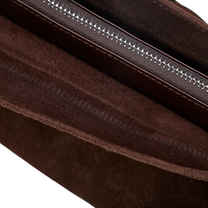 Fendi Suede Shoulder Bag - '10s