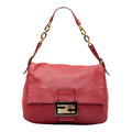 Fendi Leather Mamma Forever Shoulder Bag - '10s