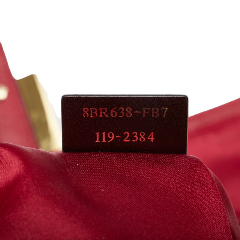 Fendi Leather Mamma Forever Shoulder Bag - '10s