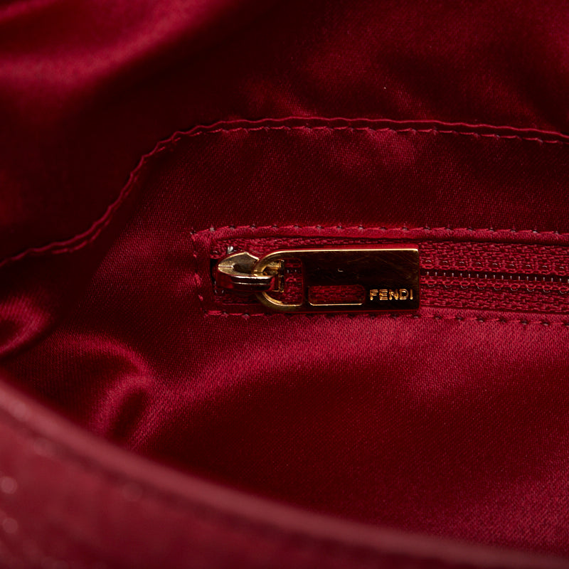 Fendi Leather Mamma Forever Shoulder Bag - '10s