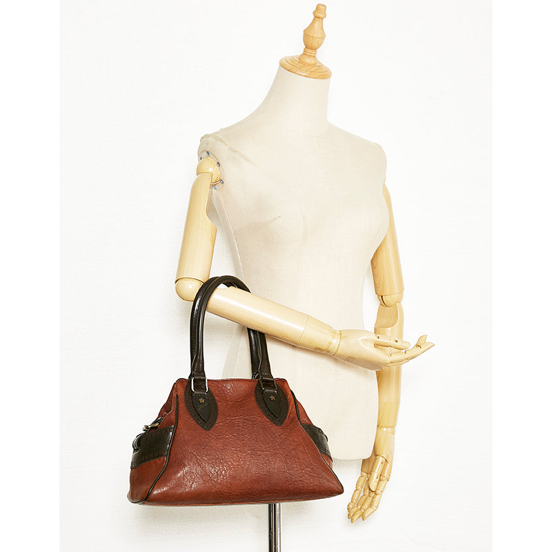 Fendi Etniko Leather Handbag - '10s