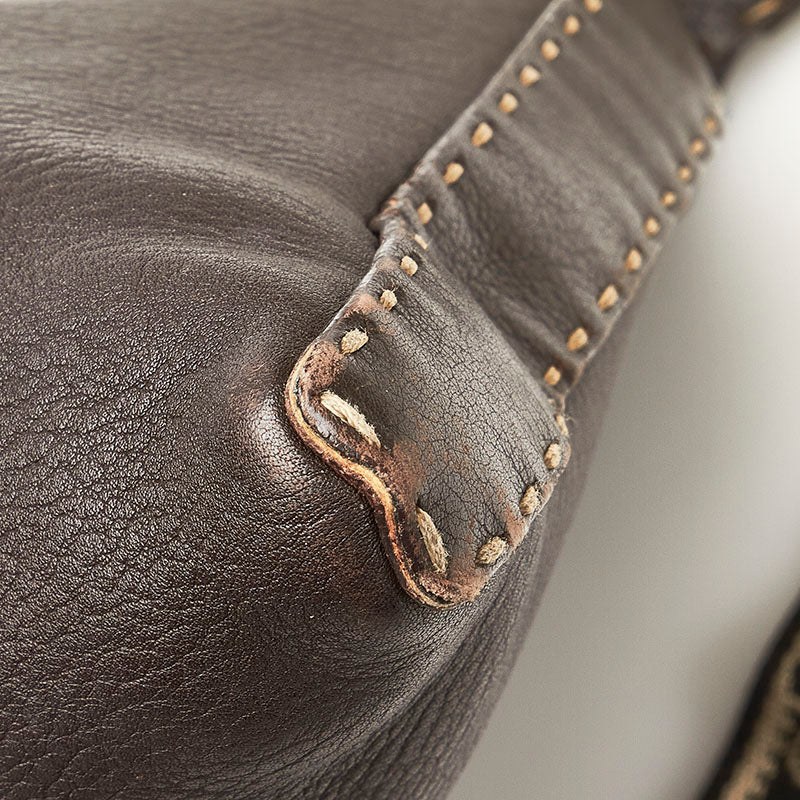 Fendi Selleria Leather Crossbody Bag - '10s