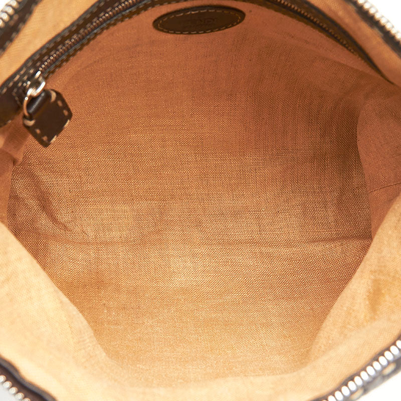 Fendi Selleria Leather Crossbody Bag - '10s