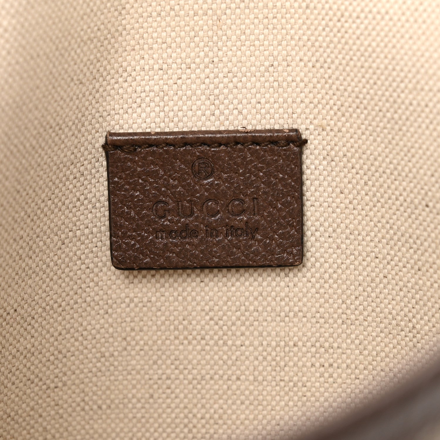 Gucci GG Supreme Monogram Web Medium Neo Vintage Flap Messenger Bag Beige New Acero
