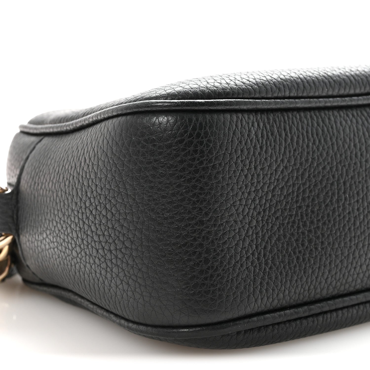 Gucci Pebbled Calfskin Small Soho Disco Bag Black