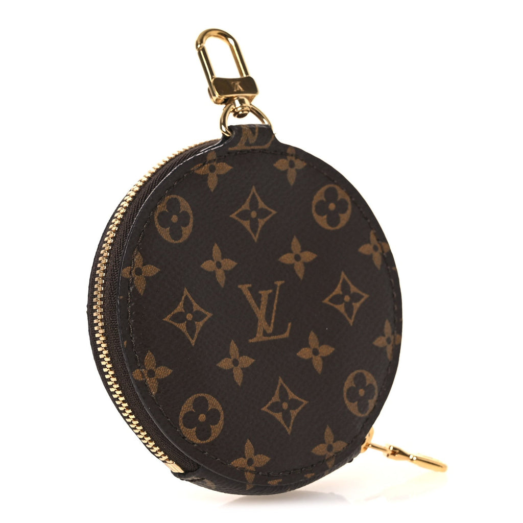Louis Vuitton Monogram Multi Pochette Accessories Round Coin Purse