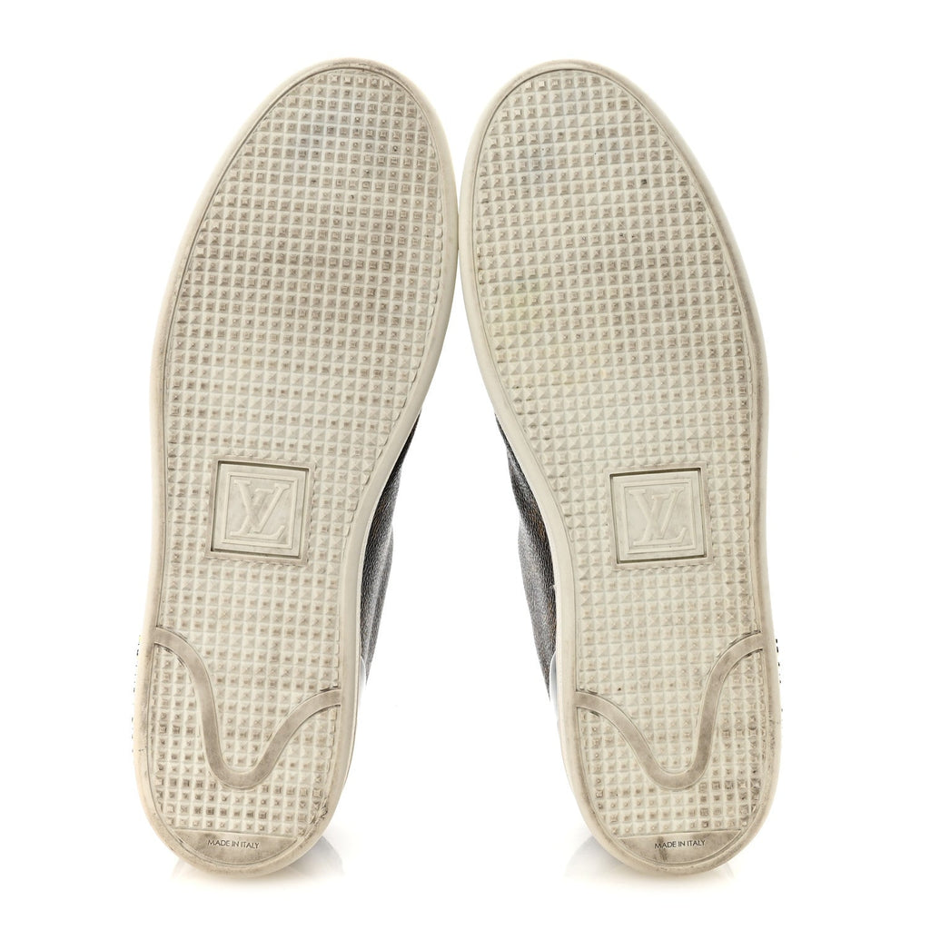 Louis Vuitton Patent Monogram Frontrow Sneakers 42