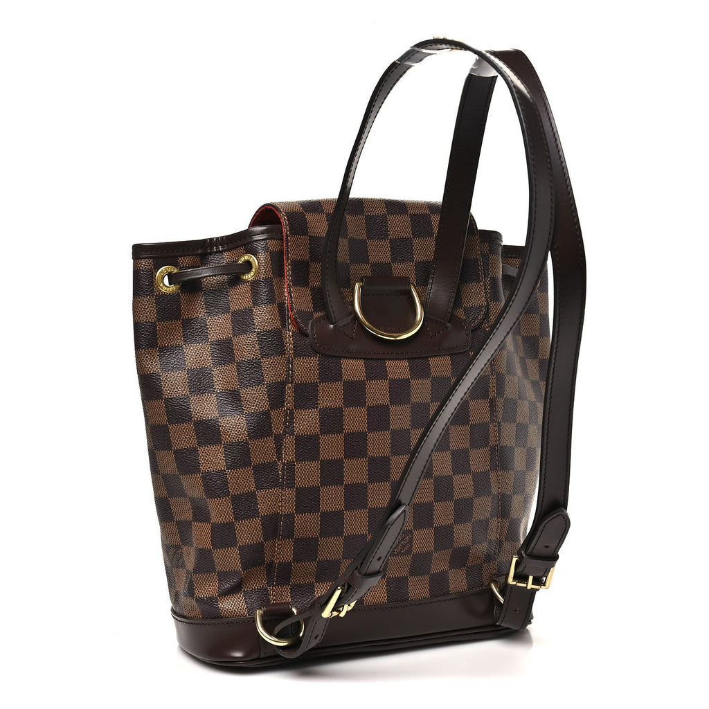 Louis Vuitton Damier Ebene Montsouris MM Backpack