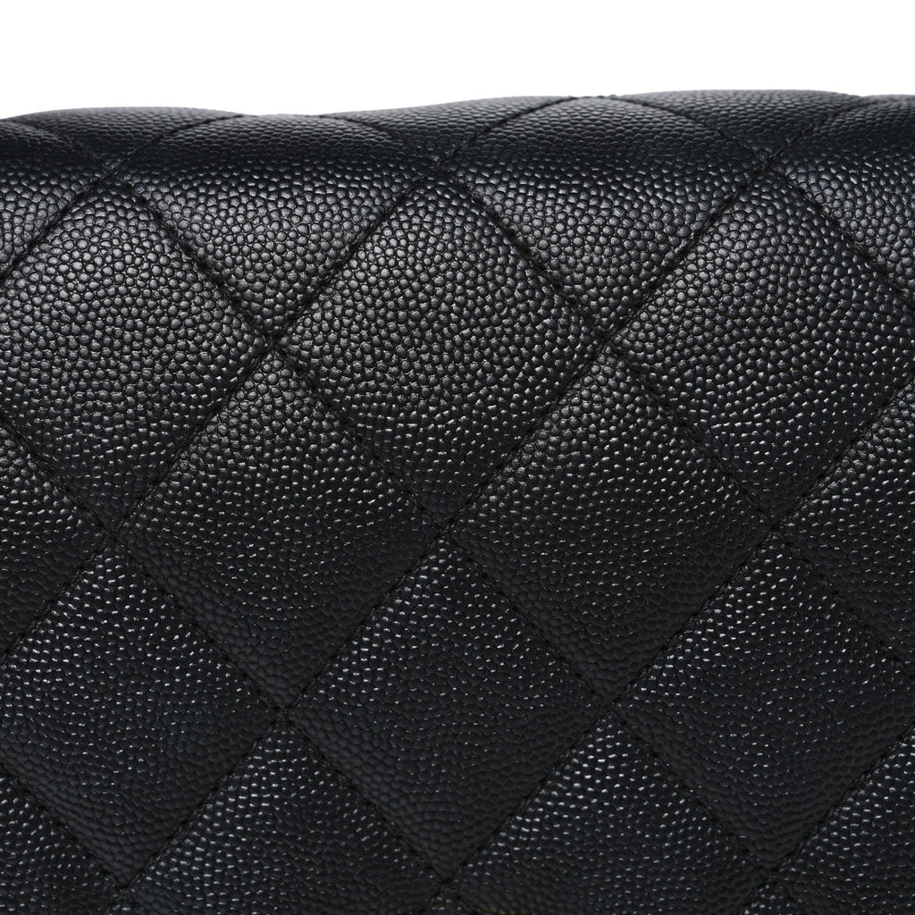 Chanel Caviar Quilted Large Business Affinity Flap Black
