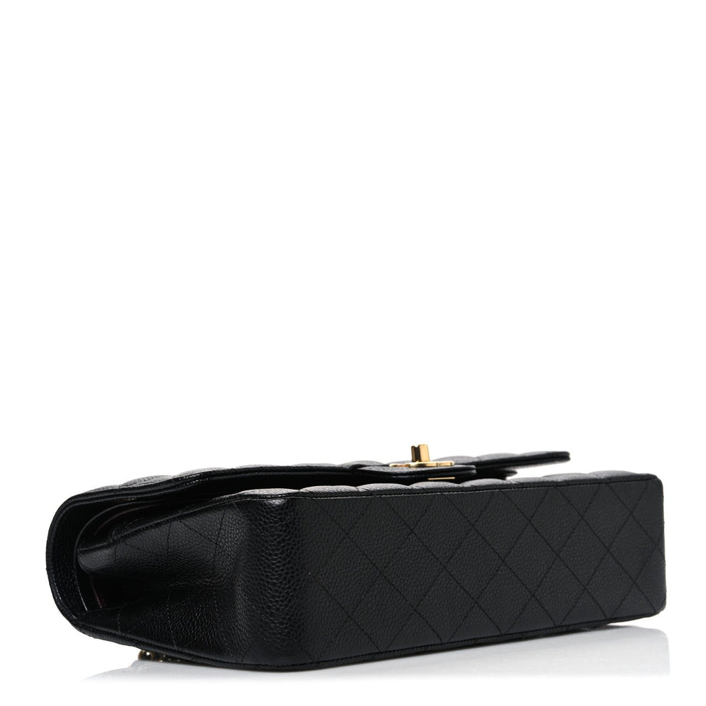Chanel Caviar Quilted Medium Double Flap Black