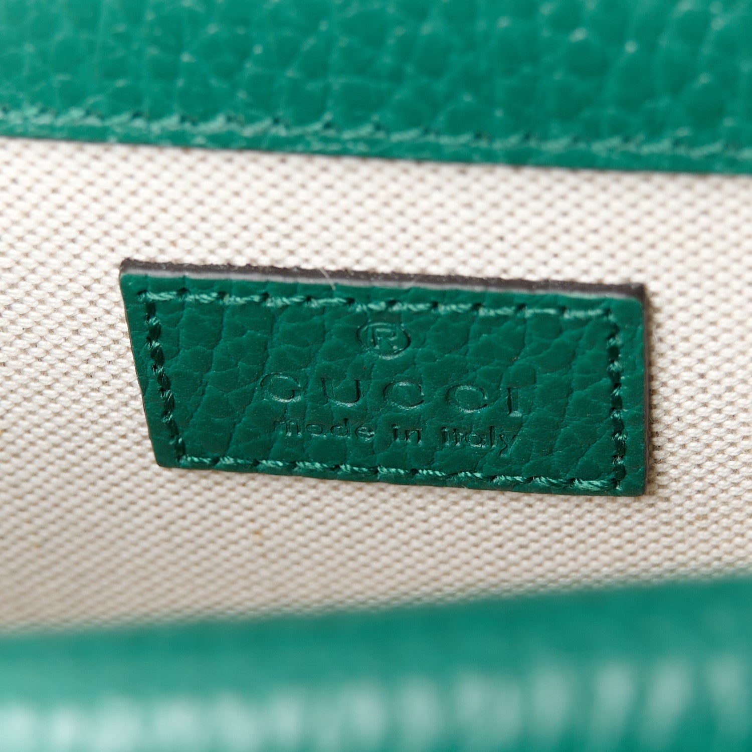 Gucci Dollar Calfskin Crystal Mini Dionysus Top Handle Bag Emerald