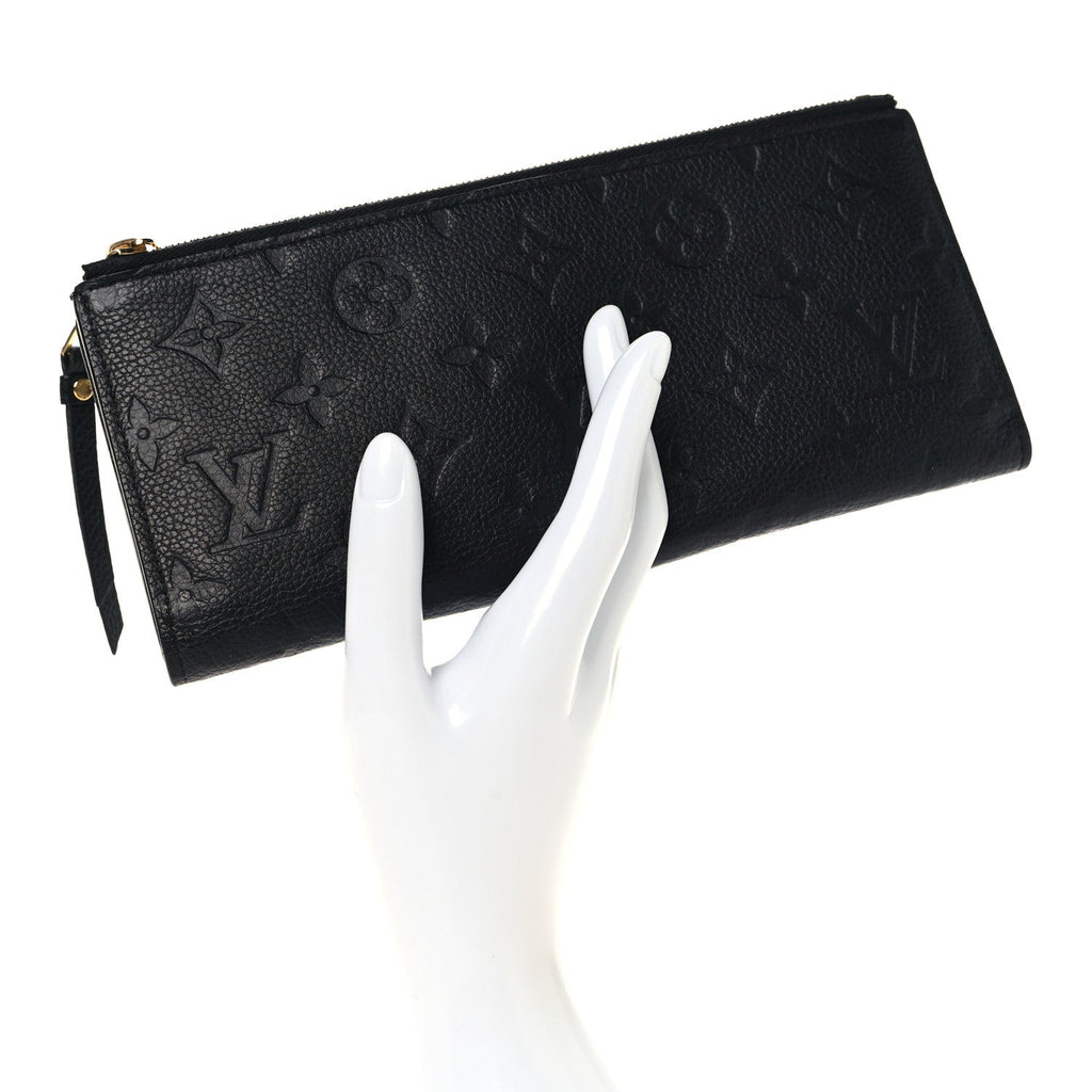 Louis Vuitton Empreinte Adele Wallet Black