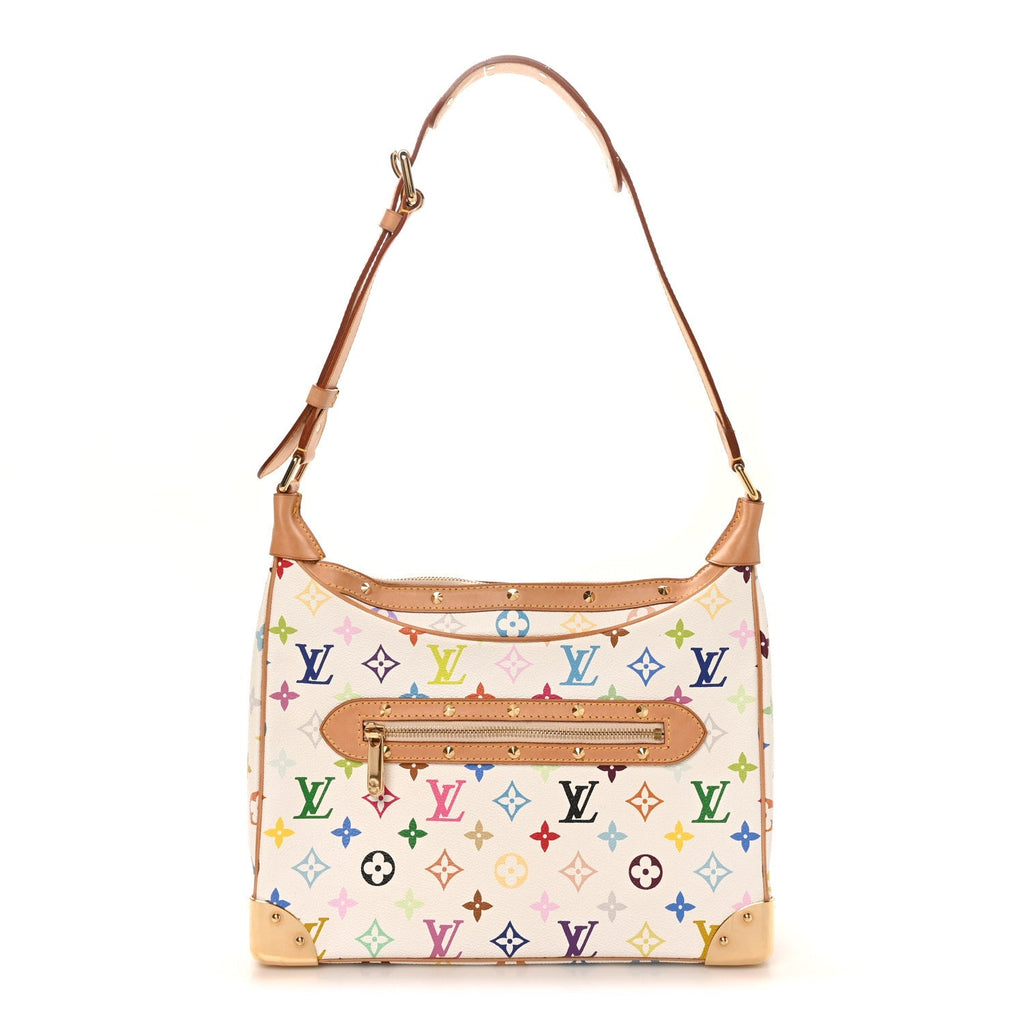 Louis Vuitton Monogram Multicolor Boulogne White