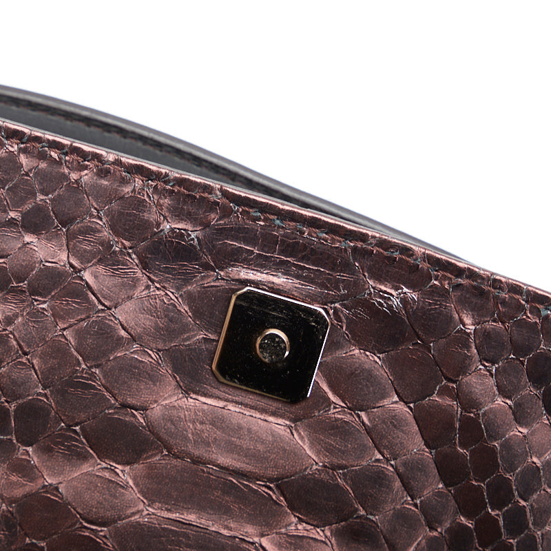 Fendi Metallic Embossed Chef Bag - '10s