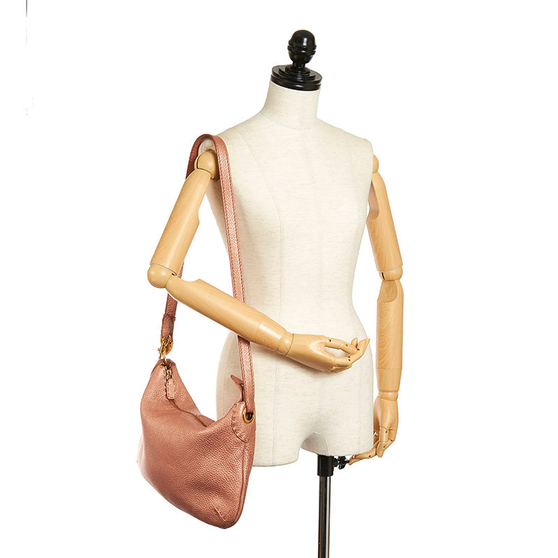 Fendi Selleria Leather Crossbody Bag - '10s