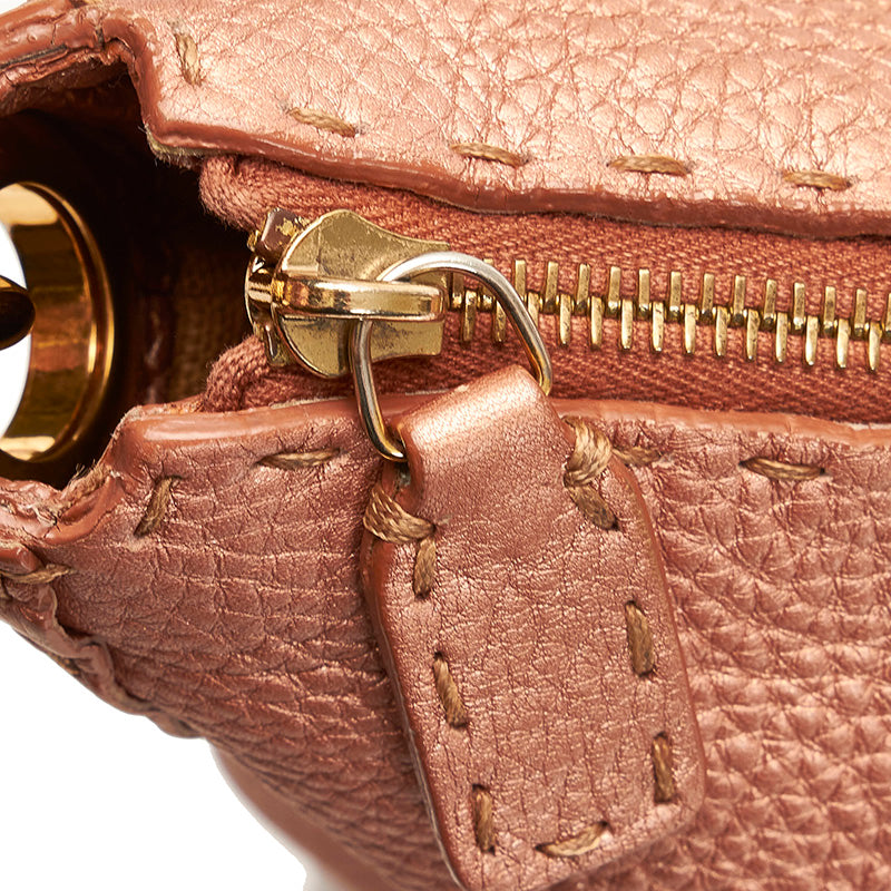 Fendi Selleria Leather Crossbody Bag - '10s