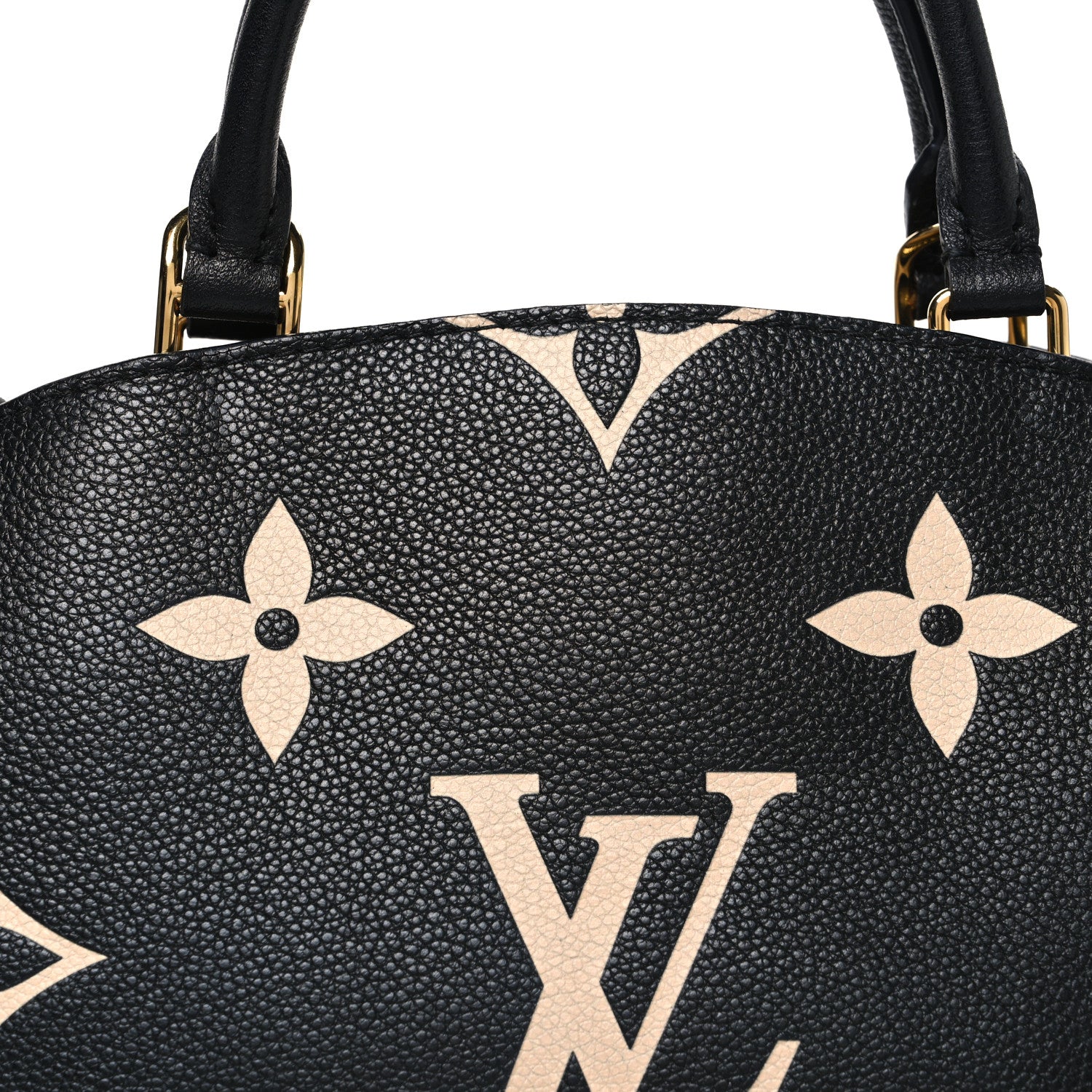Louis Vuitton Empreinte Monogram Giant Petit Palais Black Beige