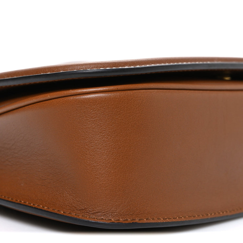 Gucci Roxy Calfskin Medium Blondie Top Handle Bag Brown