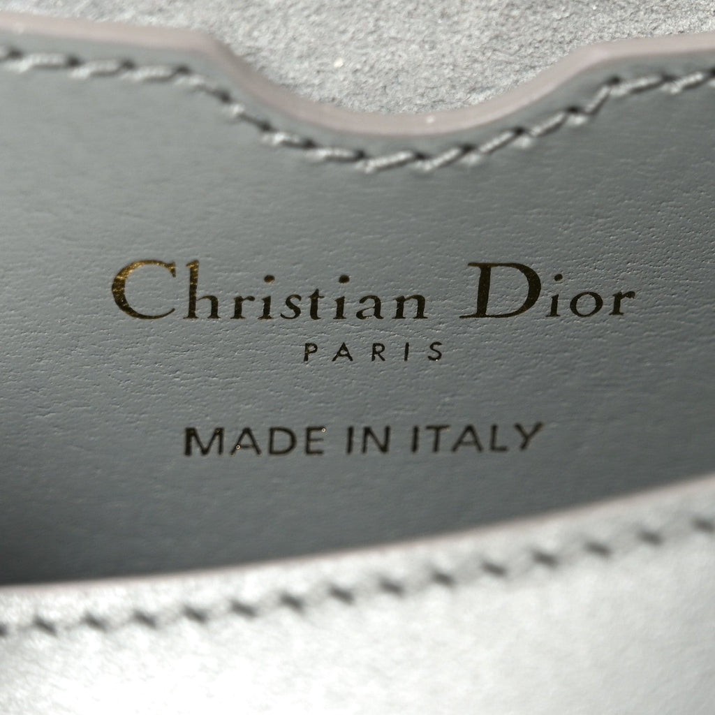 Christian Dior Box Calfskin Small Bobby Bag Cloud Blue