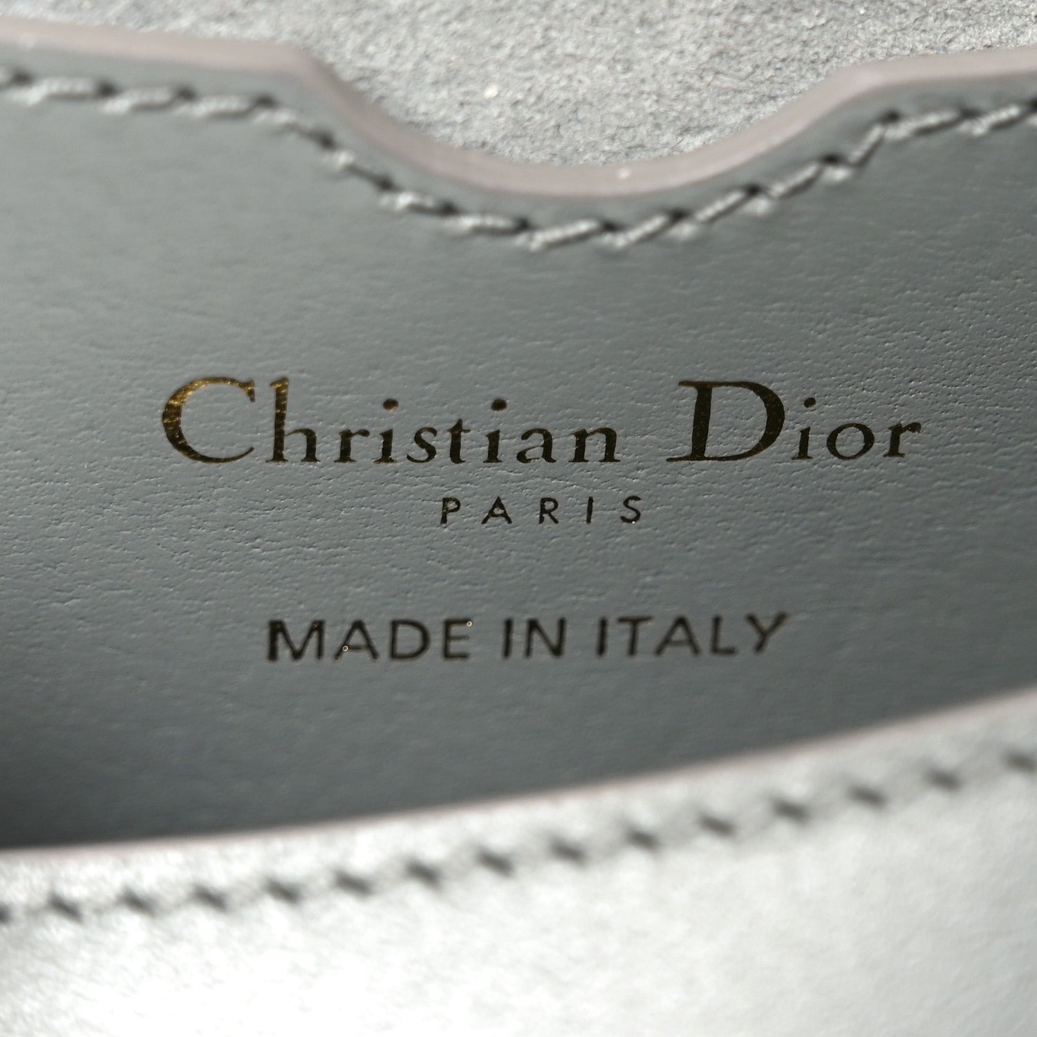 Christian Dior Box Calfskin Small Bobby Bag Cloud Blue