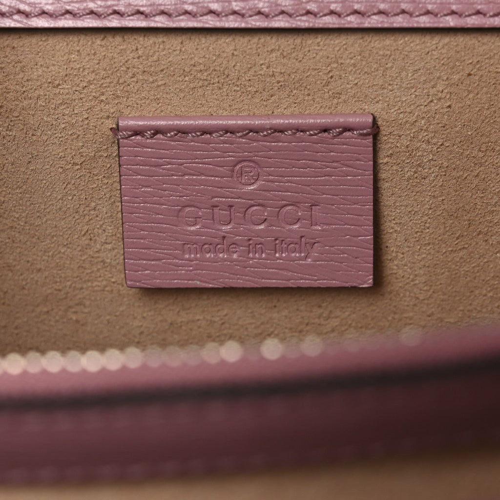 Gucci Calfskin Valentine's Day Exclusive Small Dionysus Bag Pink