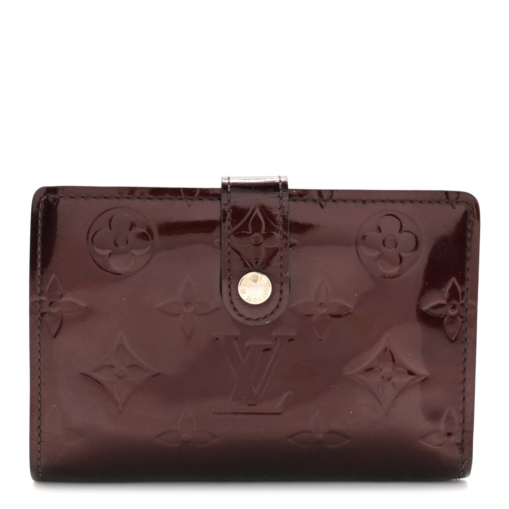 Louis Vuitton Vernis French Purse Wallet Amarante