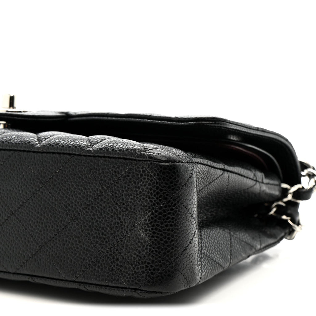 Chanel Caviar Quilted Medium Double Flap Black