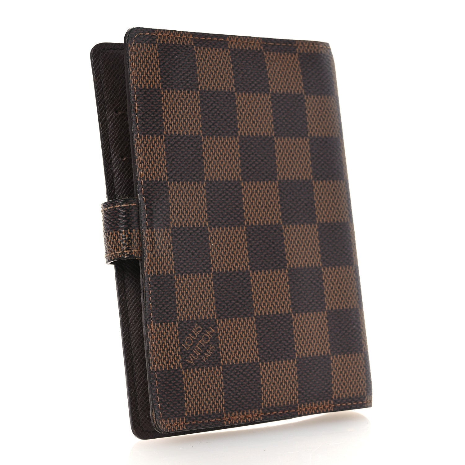 Louis Vuitton Damier Ebene Small Ring Agenda Cover