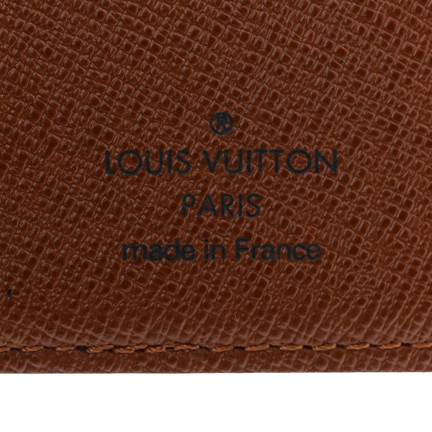 Louis Vuitton Monogram Checkbook Holder Case Wallet