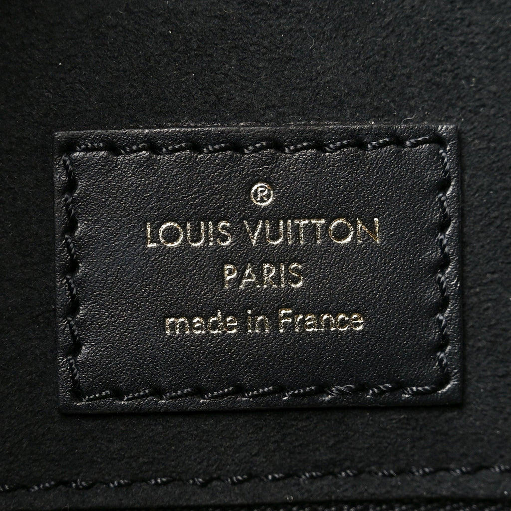 Louis Vuitton Calfskin Monogram Fold Tote PM Cream Khaki Black