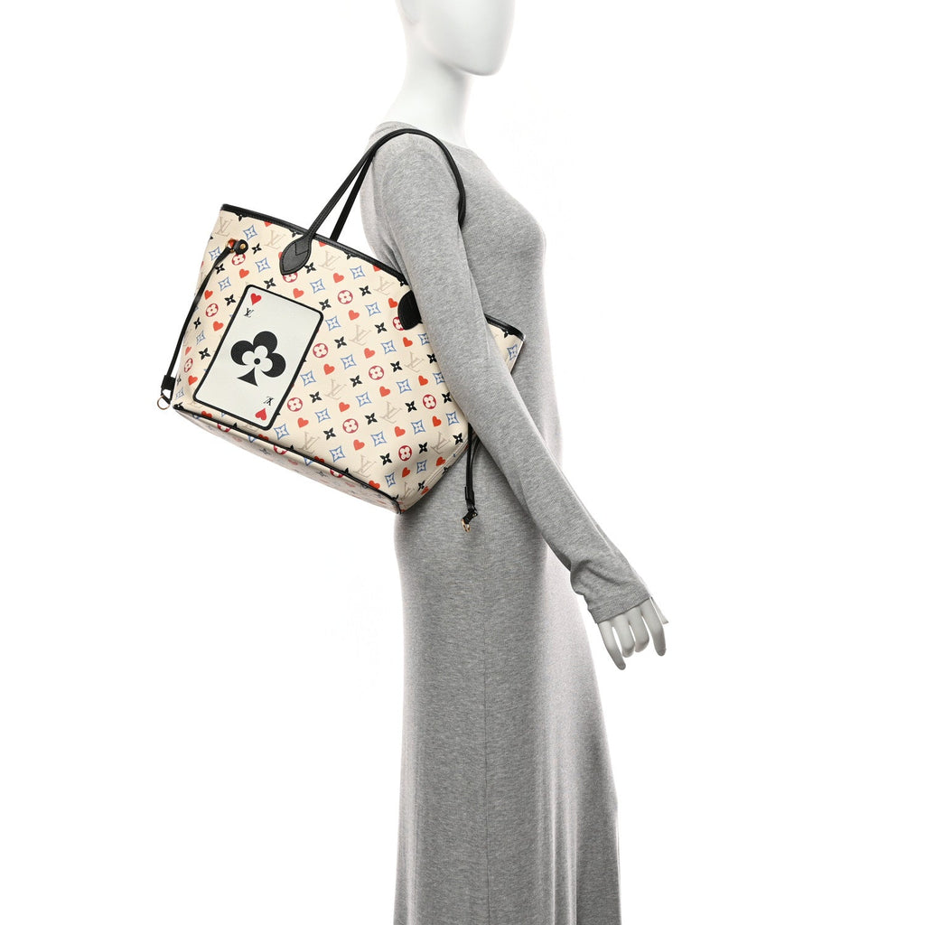 Louis Vuitton Game On Neverfull MM White
