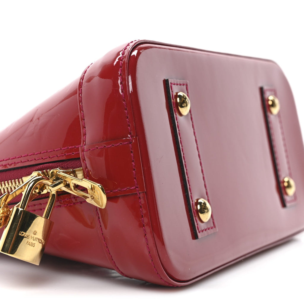 Louis Vuitton Vernis Alma BB Rose Indien