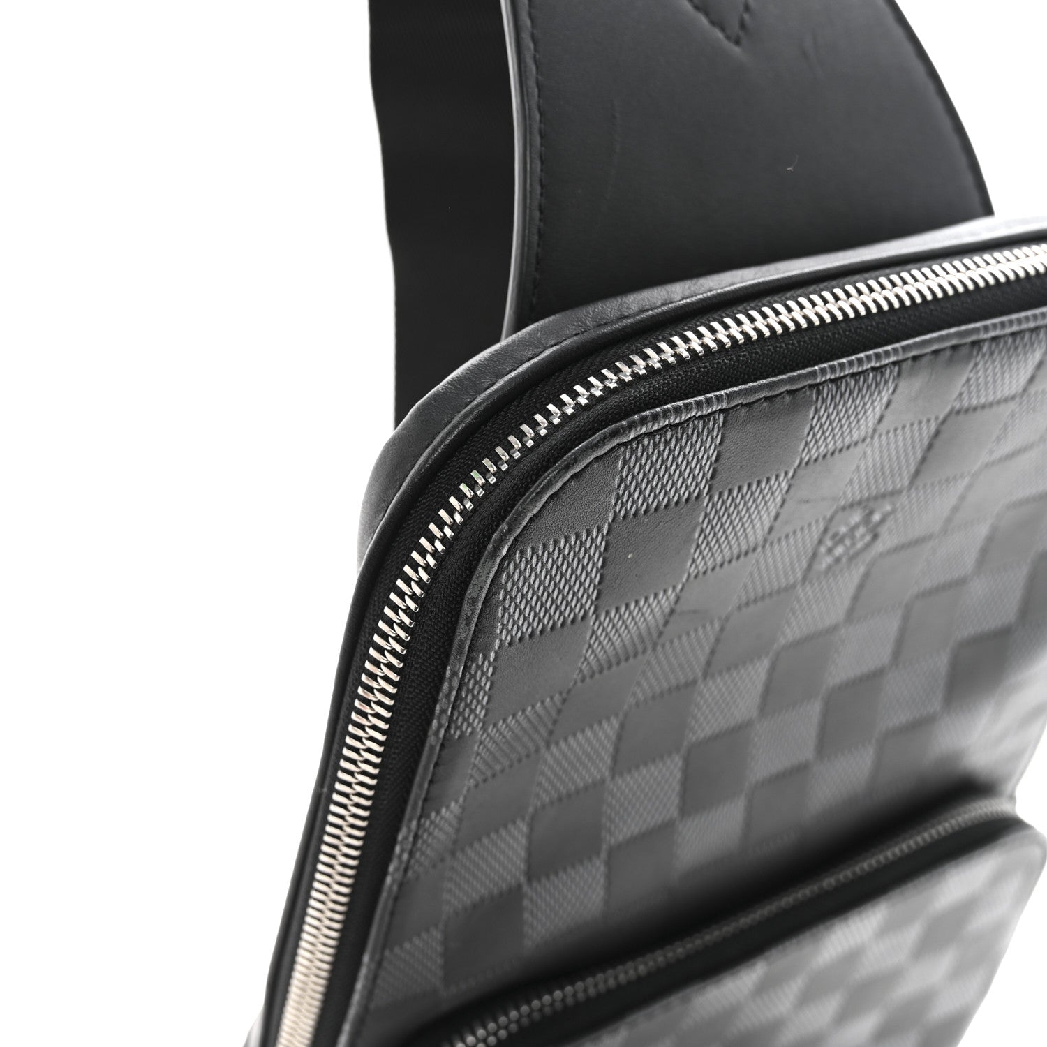 Louis Vuitton Damier Graphite Avenue Sling Bag Onyx Silver