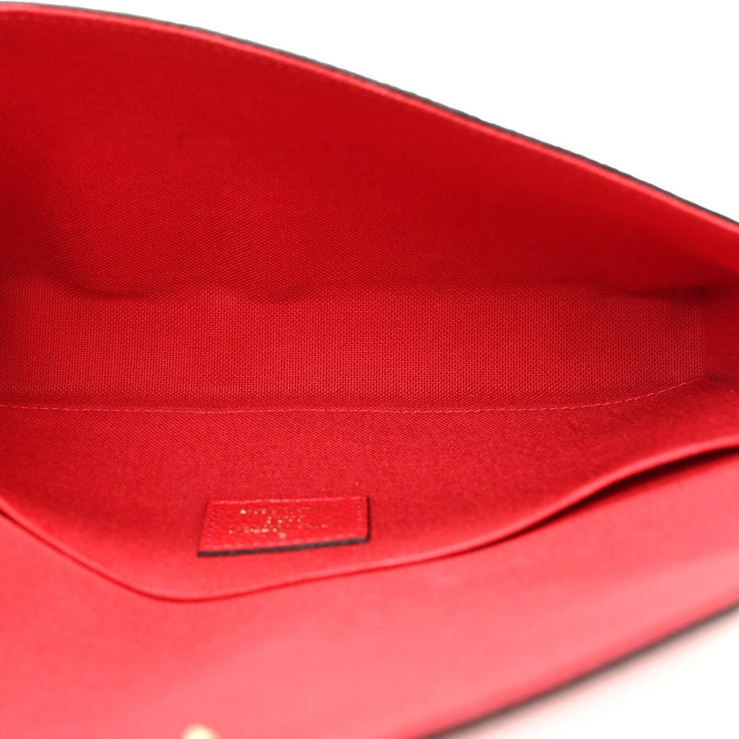 Louis Vuitton Empreinte Pochette Felicie Chain Wallet Scarlet