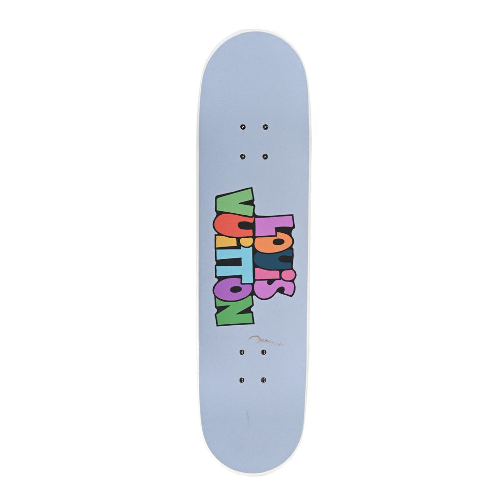 Louis Vuitton Monogram Comics Wood Skateboard Multicolor