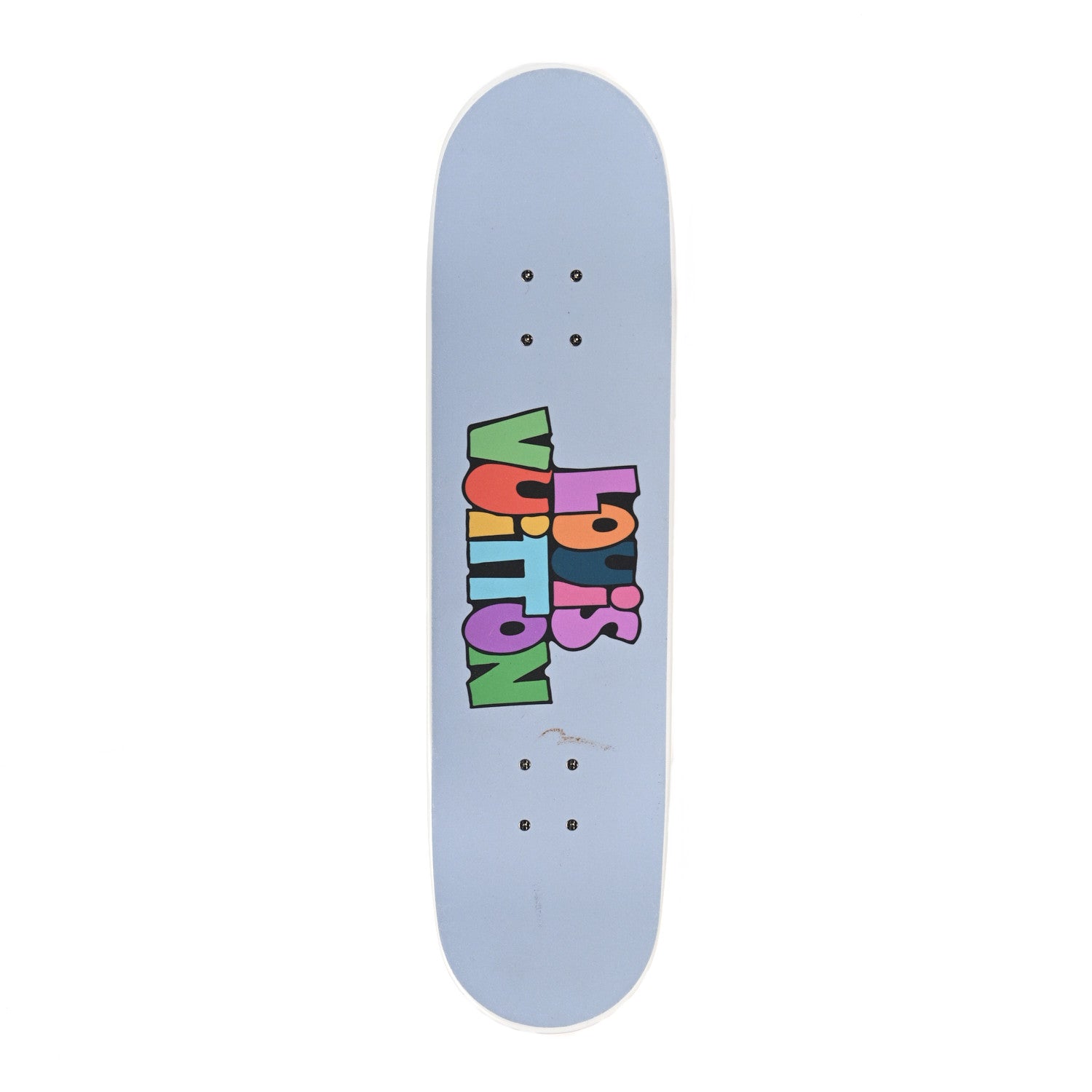Louis Vuitton Monogram Comics Wood Skateboard Multicolor