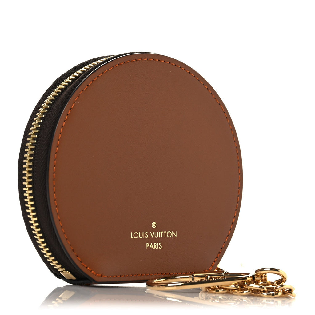 Louis Vuitton Calfskin Catogram Micro Boite Chapeau Marron
