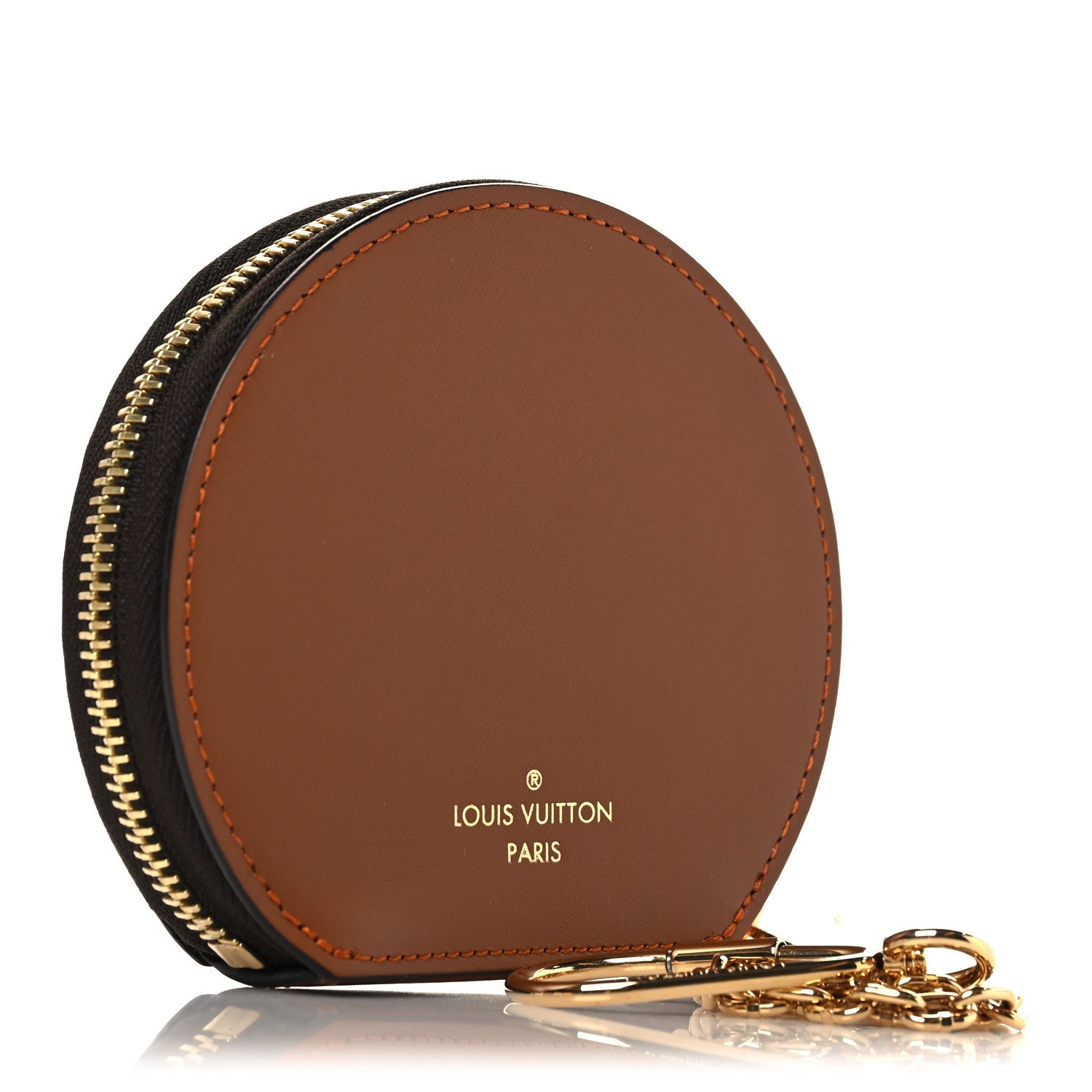 Louis Vuitton Calfskin Catogram Micro Boite Chapeau Marron
