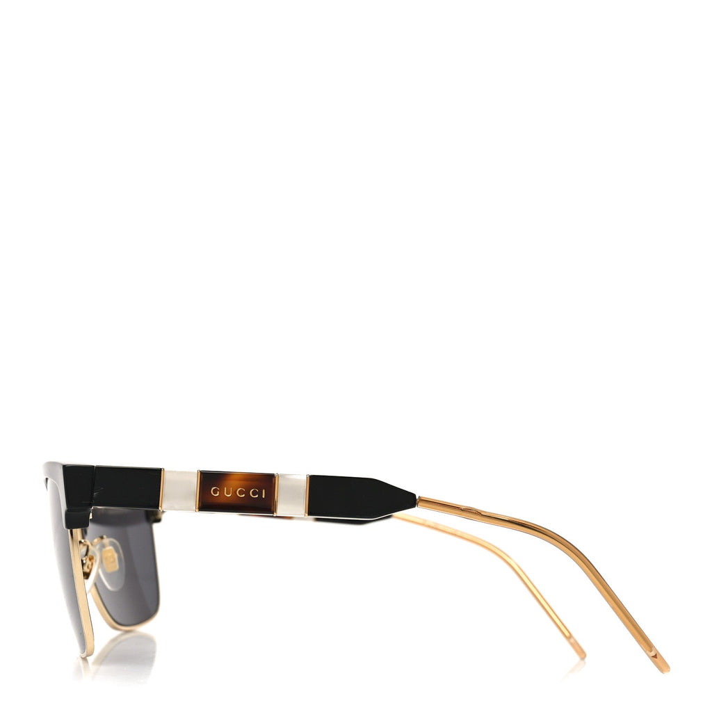 Gucci Squared Aviator GG Sunglasses GG0603S Black